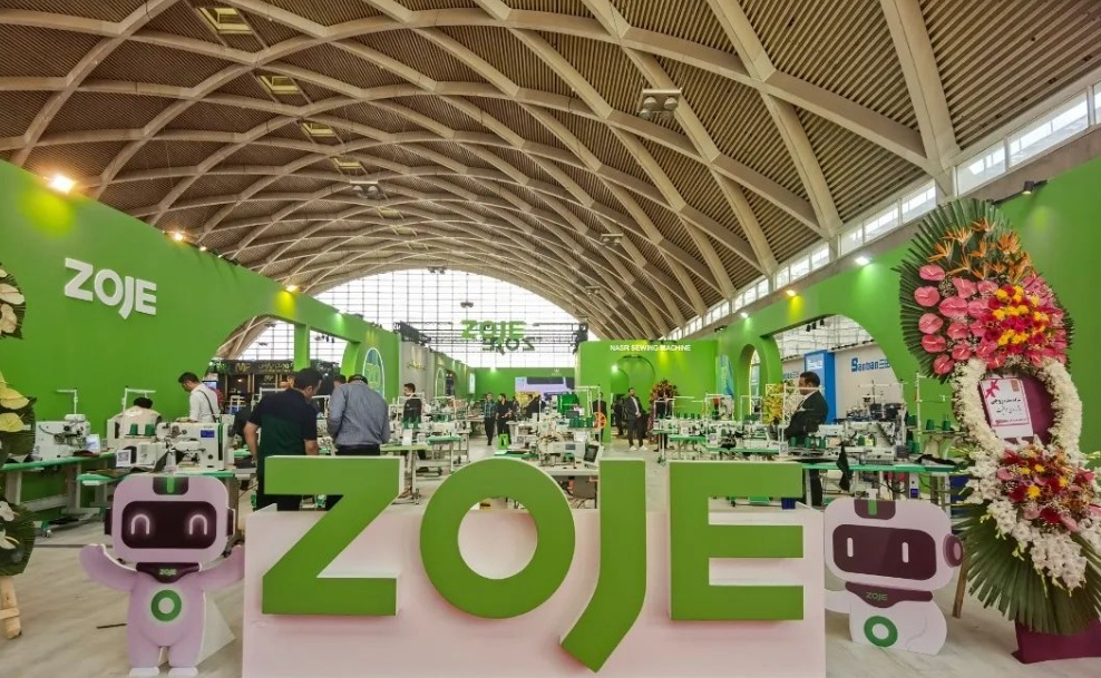 中捷亮相伊朗ISMA國際工業(yè)縫紉機展，開啟中東市場新機遇